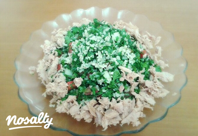 Tabbouleh - Libanoni bulgursaláta