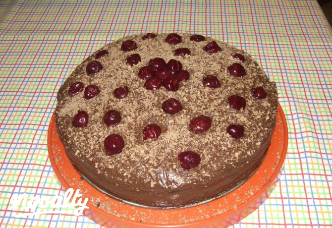 Csoki-meggyes torta Szofitól