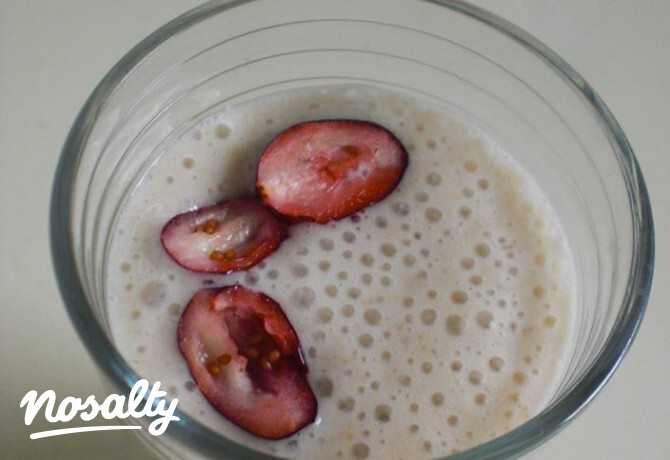Soya milk shake
