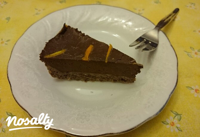 Narancsos-csokoládés torta