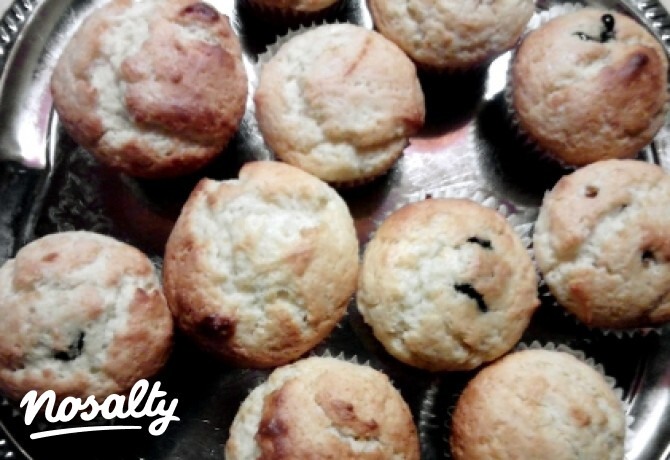 Szaloncukros muffin