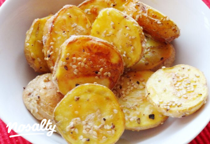 Fűszeres-szezámos burgonya