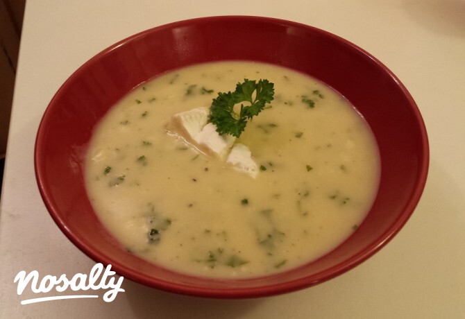Camembert krémleves