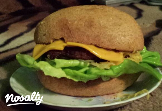 Káposztás hamburger