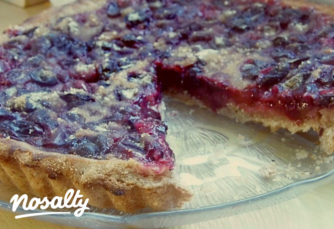 Omlós szőlős pite