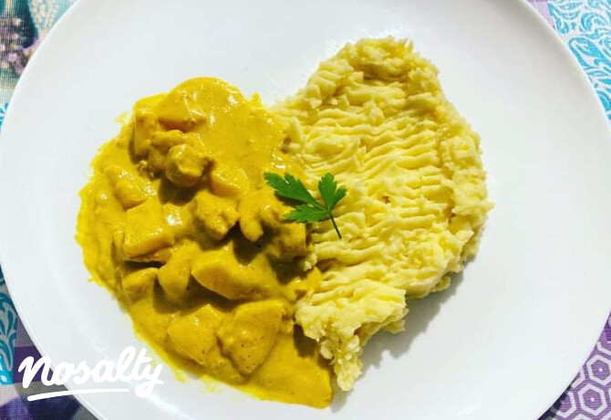 Ananászos csirkecurry