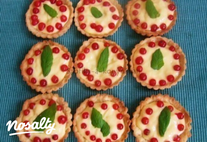 Ribizlis tartlet