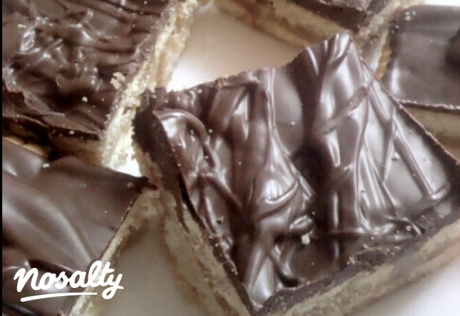 Twix szelet sütés nélkül