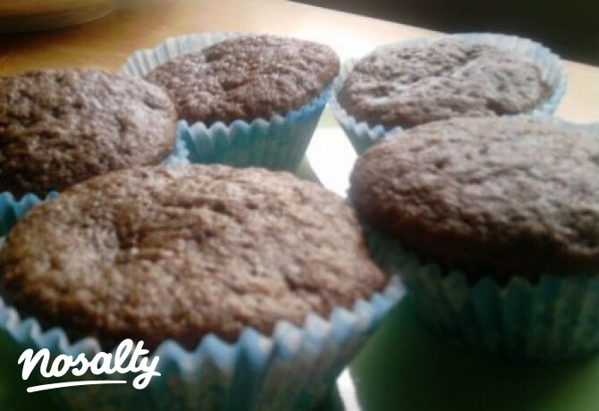 Banános muffin dupla csokival