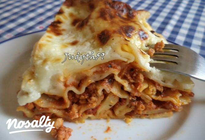 Lasagne JUDYTH konyhájából