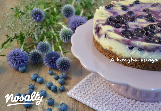 Áfonyás sajttorta a konyha világától