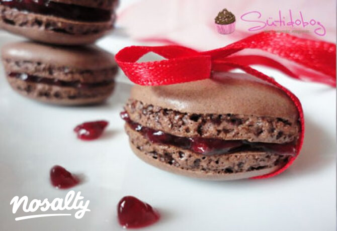 Feketeerdő macaron