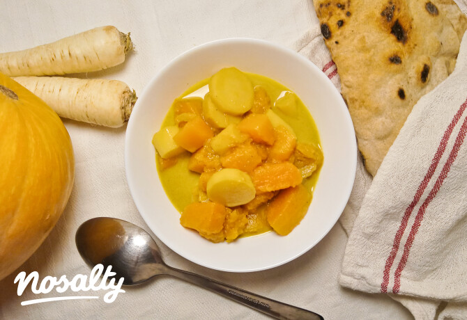 Hamis sütőtök "curry"