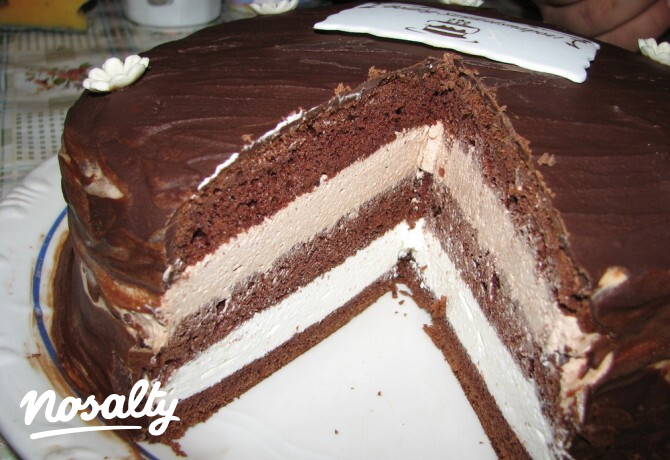 Latte machiato torta