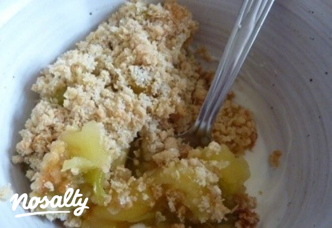 Rebarbara crumble