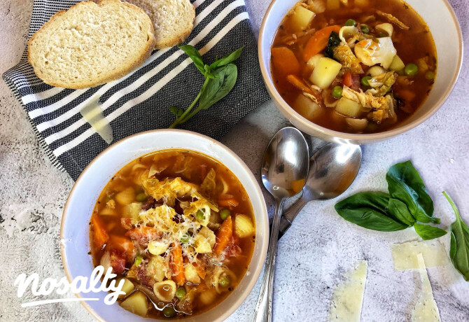 Minestrone, ahogyan mi szeretjük