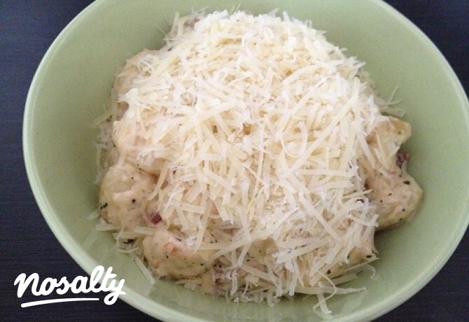 Aszalt paradicsomos-sajtos gnocchi