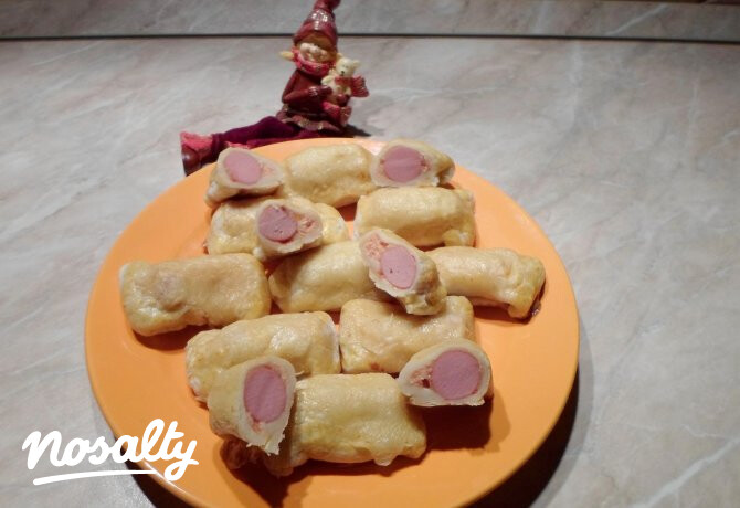 Virslis falatkák ahogy Csilla készíti