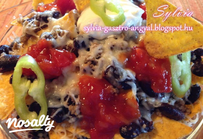 Nachos grande Sylvia Gasztro Angyal konyhájából