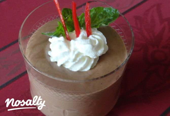 Chilis csokoládémousse