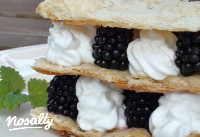 Szedres mille-feuille