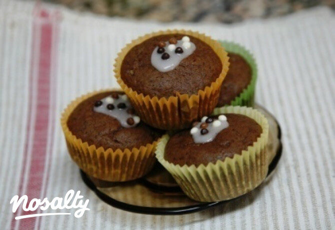 Csokoládés-gesztenyés muffin