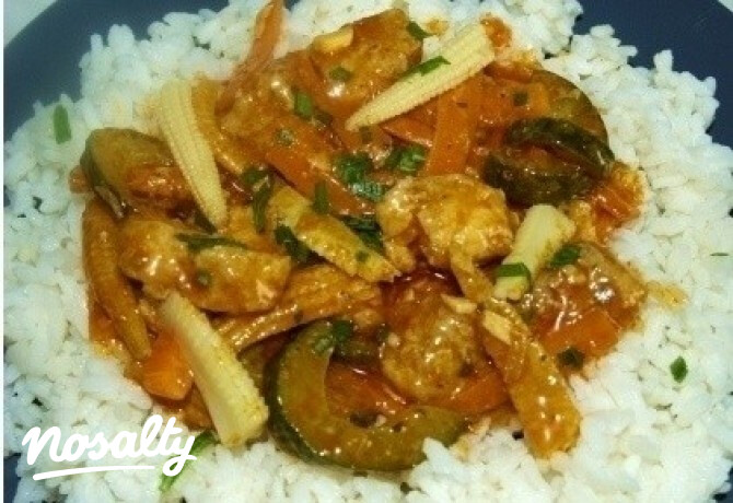Harcsa stir-fry