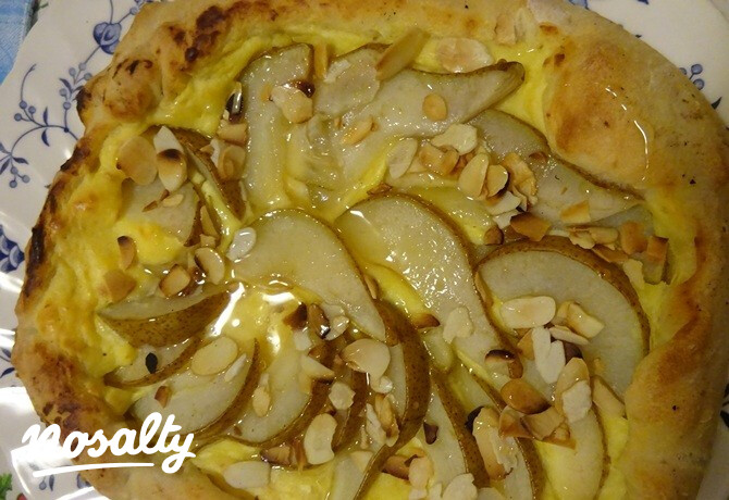 Körtés pizza