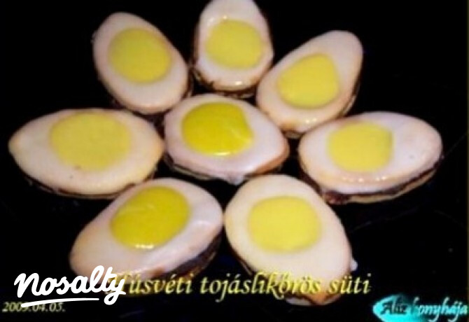 Húsvéti tojáslikőrös süti