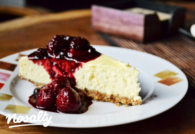 Mascarpone cheesecake