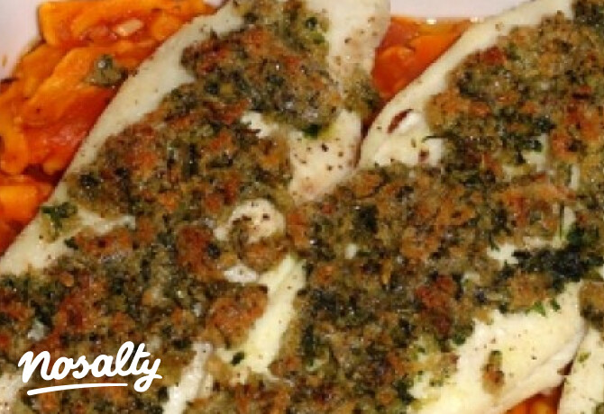 Gratinírozott hal szélesmetélttel