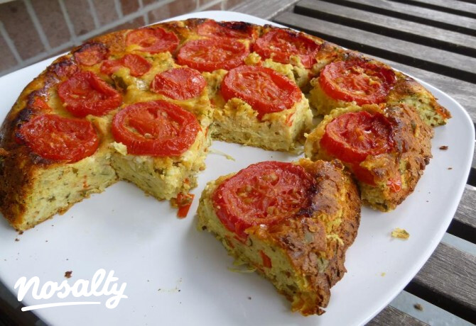 Pucér karalábés quiche