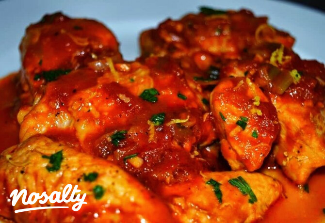 Csirke a'la Bloody Mary