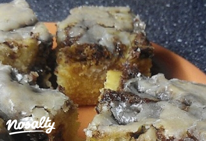 Cinnamon Roll Cake - amerikai fahéjas süti