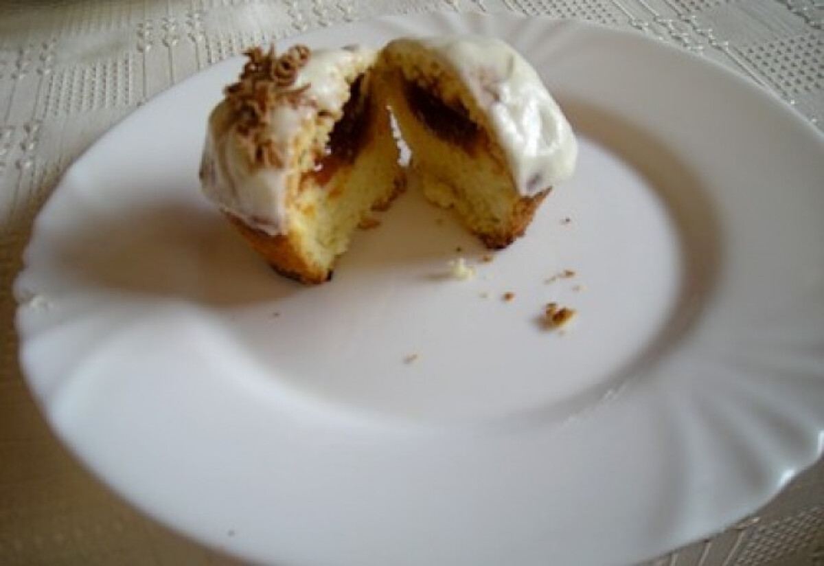 Lekvárral töltött muffin-image