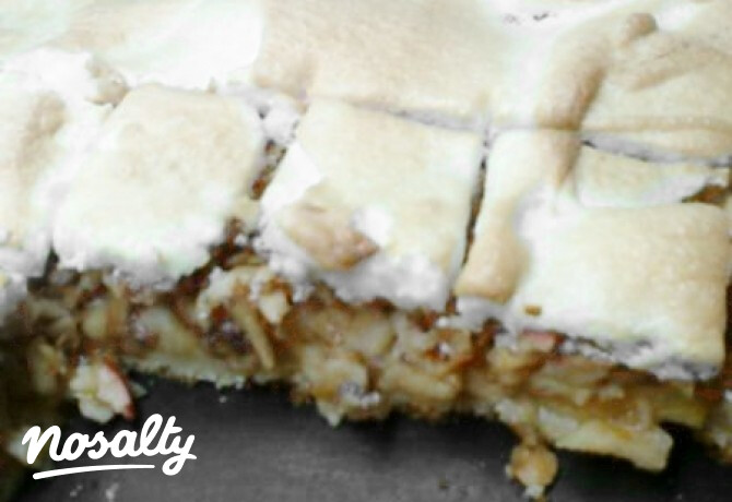 Almás pite maradék főtt krumpliból
