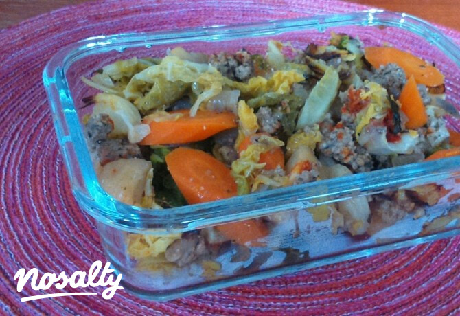 Paleo rakott kel