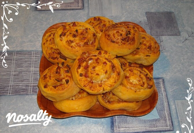 Sajtos pizzás csiga