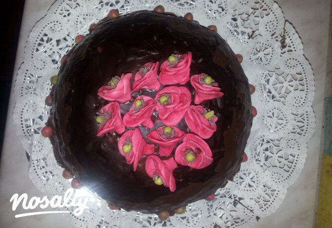 Málnás-túrós torta