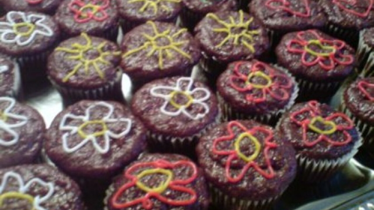 Almás-csokis muffin napocskától
