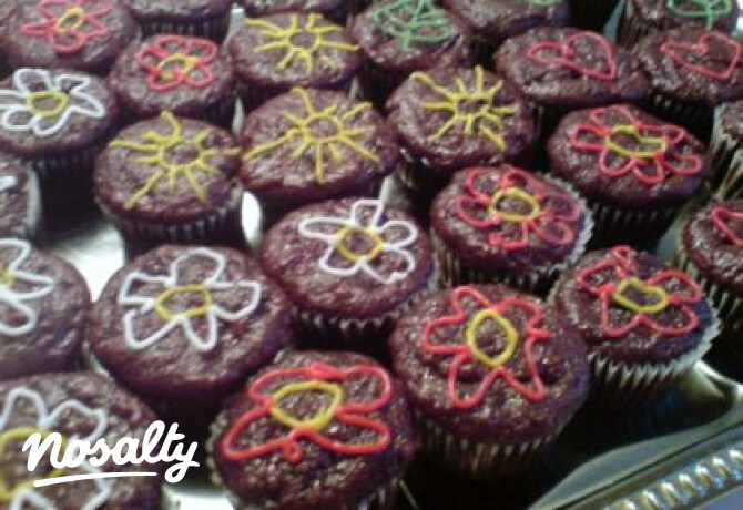 Almás-csokis muffin napocskától