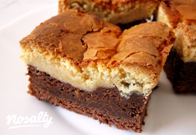Kétszínű brownie