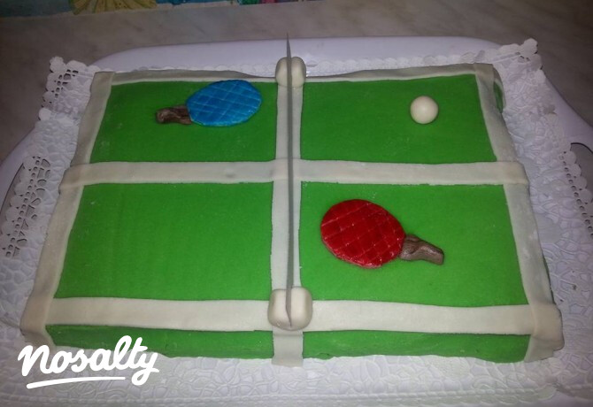 Csokitorta fondantbevonattal