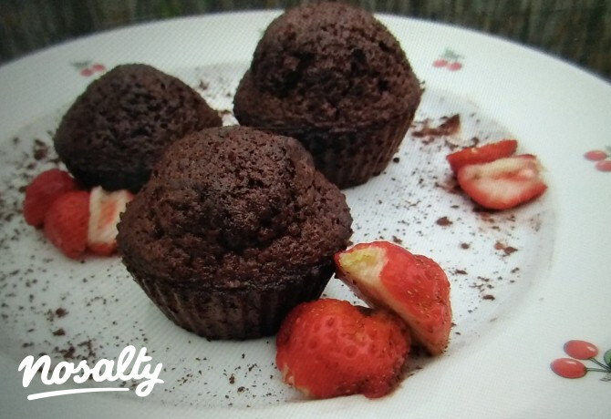 Egyszerű kakaós muffin
