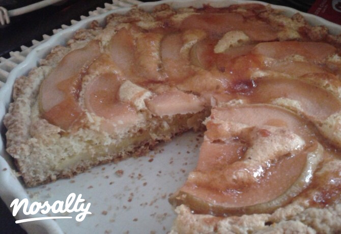 Kókuszos-birsalmás pite