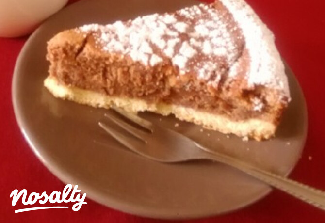 Gesztenyetorta töltelékével sütve