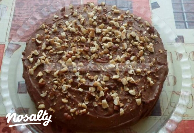 Csokis-meggyes torta