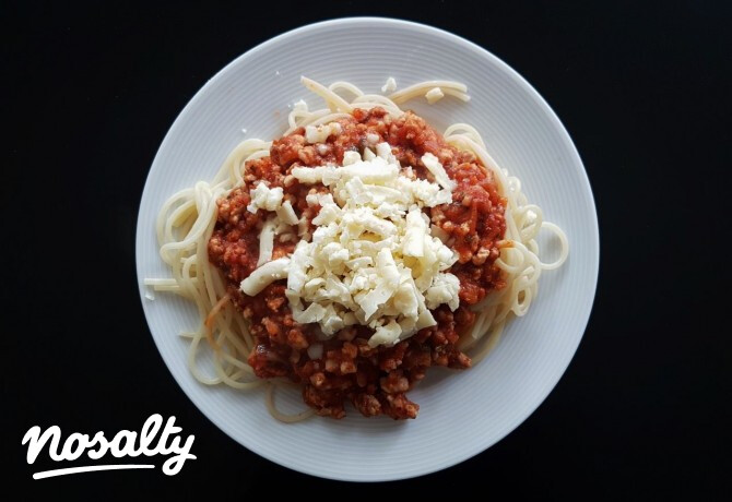 Bolognai spagetti sertéshúsból