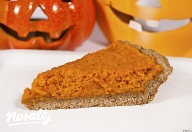 Sütőtökös pite Halloweenra