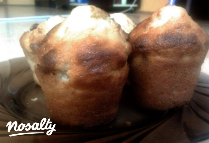 Banános-mogyorós muffin Henrietas módra